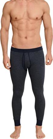 Schiesser Lange Unterhose "Feinripp Melange" mit