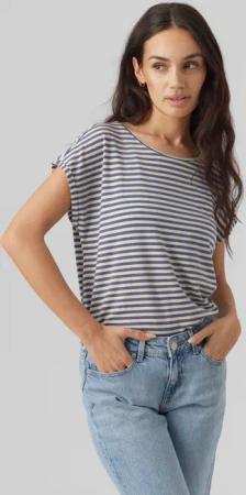 Vero Moda Rundhalsshirt VMAVA PLAIN SS