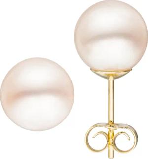 JOBO Paar Ohrstecker, 585 Gold mit