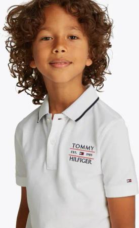 Tommy Hilfiger Poloshirt TOMMY FLAG HILFIGER