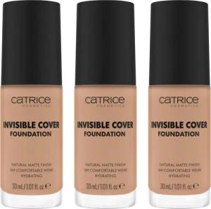 Catrice Foundation Invisible Cover Foundation, 3-tlg.,