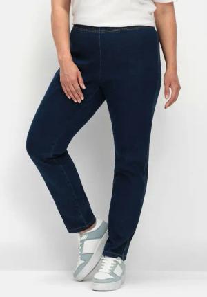 Sheego Jeansjeggings Große Größen mit Stretchbund,