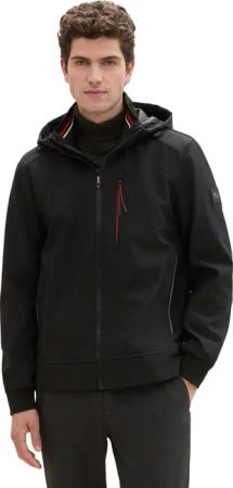 TOM TAILOR Softshelljacke mit Kapuze