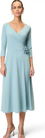 Zero Midikleid zero Midikleid mit Stoffblüte