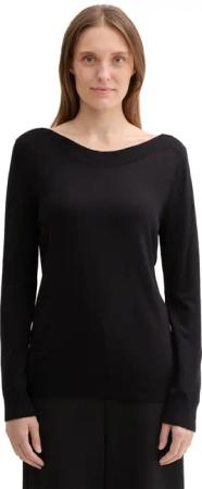 TOM TAILOR Longpullover mit Rippbündchen