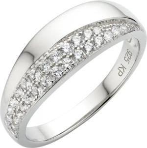 Zeeme Fingerring Silber 925 rhodiniert mit