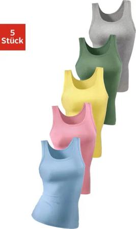 petite fleur Unterhemd (5er-Pack) aus weicher