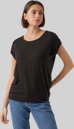 Vero Moda Rundhalsshirt VMAVA PLAIN SS