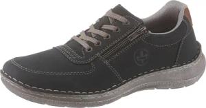 Rieker Schnürschuh mit seitlichem Reißverschluss, Freizeitschuh,