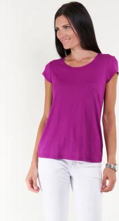 Seidel Moden T-Shirt mit Kappenärmel, MADE