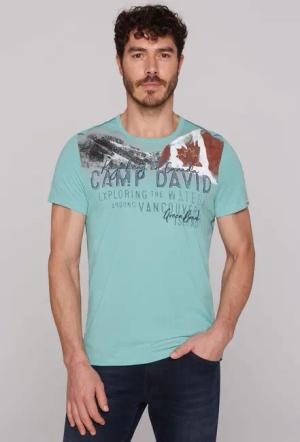 CAMP DAVID Rundhalsshirt aus Baumwolle