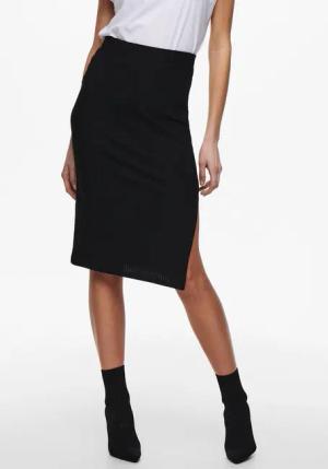 ONLY Jerseyrock ONLEMMA SLIT SKIRT JRS