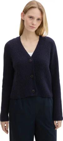 TOM TAILOR Strickjacke mit Knopfleiste