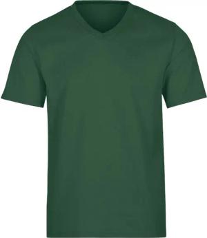 Trigema T-Shirt TRIGEMA V-Shirt DELUXE Baumwolle