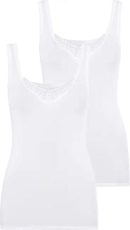 Schiesser Unterhemd "Cotton Essentials" (2er-Pack) mit