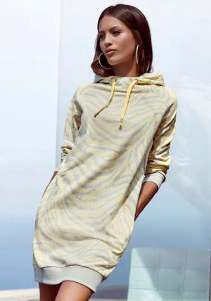 LASCANA Sweatkleid mit Seitentaschen