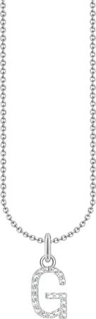 THOMAS SABO Kette mit Anhänger Buchstabe,