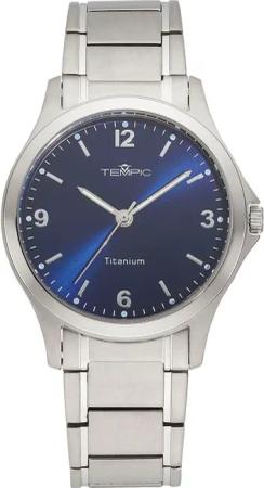 Tempic Titanuhr, Quarzuhr, Armbanduhr, Herrenuhr, analog,