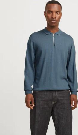 Jack & Jones Polokragenpullover JJEEMIL KNIT