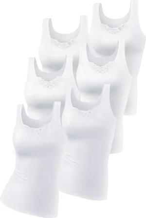 petite fleur Unterhemd (6er-Pack) aus reiner