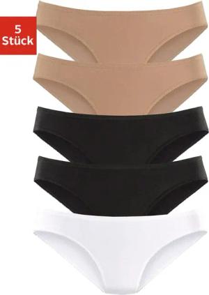 petite fleur Bikinislip (5er-Pack) aus elastischer