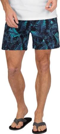 Trigema Shorts TRIGEMA Bade-/Freizeitshorts mit Druckmotiv