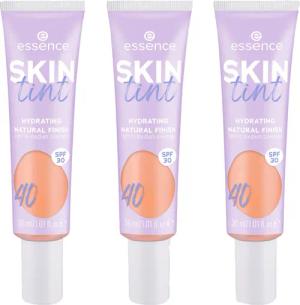 Essence Foundation SKIN tint, 3er Pack,