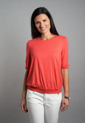 Seidel Moden Rundhalsshirt mit Cut-Out Details,