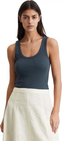 Marc O'Polo T-Shirt aus elastischem Rippjersey