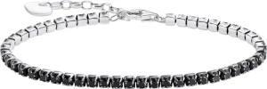 THOMAS SABO Tennisarmband weiß oder schwarz,