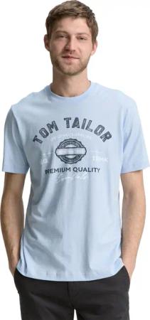 TOM TAILOR T-Shirt mit großem Logofrontprint