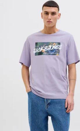 Jack & Jones Print-Shirt JJHAWAII SHAPE