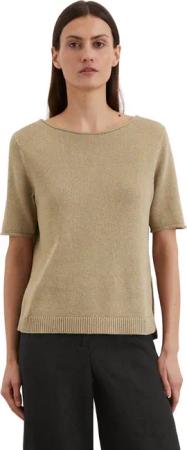 Marc O'Polo Strickpullover aus Organic-Cotton-Leinen-Mix