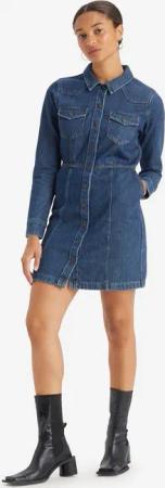 Levi's® Jeanskleid FLYNN WESTERN CORE DRES