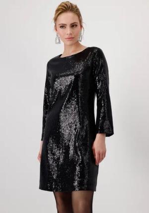 Monari Cocktailkleid mit glänzenden Pailletten