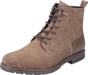 Rieker Schnürstiefelette, Blockabsatz, Schnürboots, Businesschuh mit