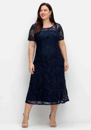 Sheego Abendkleid Große Größen mit dekorativen