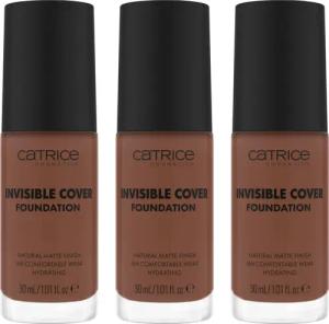 Catrice Foundation Invisible Cover Foundation, 3-tlg.,