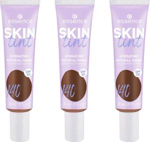 Essence Foundation SKIN tint, 3er Pack,