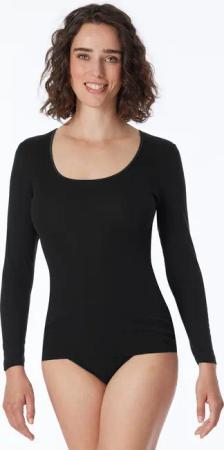Schiesser T-Shirt "Luxury" runder, dezent schimmernder