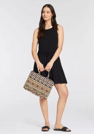 Laura Scott Sommerkleid mit Spitzenpasse