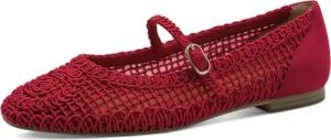 Tamaris Riemchenballerina, Blockabsatz, Halbschuh, Frühlingsschuh in
