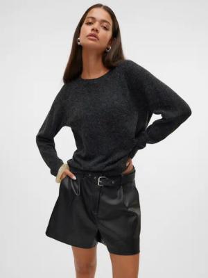 Vero Moda Rundhalspullover VMDOFFYSHINE LS O-NECK