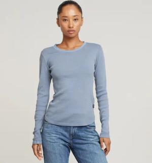 G-STAR Langarmshirt Tops Overdyed slim im