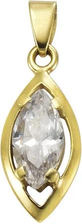 Vivance Kettenanhänger 333/- Gelbgold Zirkonia