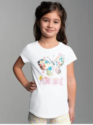 Trigema T-Shirt TRIGEMA T-Shirt mit buntem