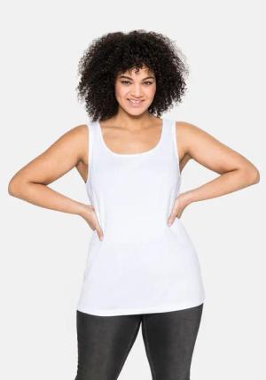 Sheego Tanktop Große Größen aus reiner