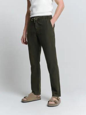 NO EXCESS Chinohose No Excess Leinenhose