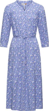 Ragwear Maxikleid Meve Leichtes Langarmkleid mit