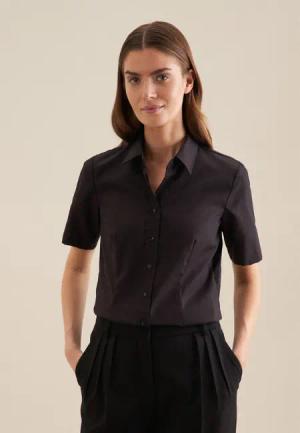 seidensticker Hemdbluse Kragen Uni
